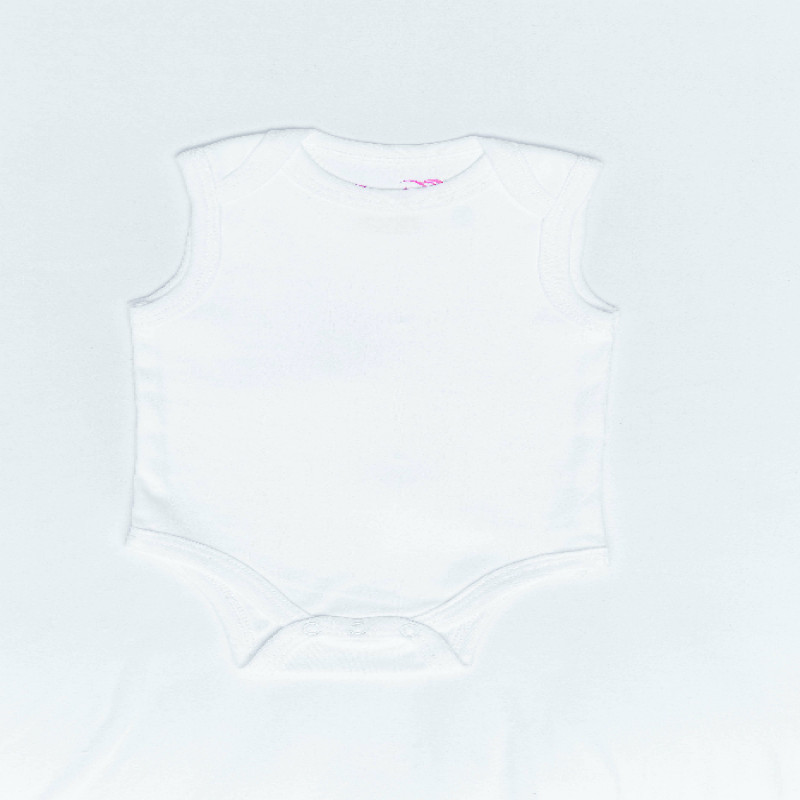 NEWBORN baby gift Set of Four White Sleeveless Onesie Pair of Gloves Pair of Socks Cotton Beanie
